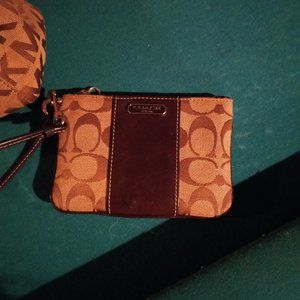 Coach wristlet